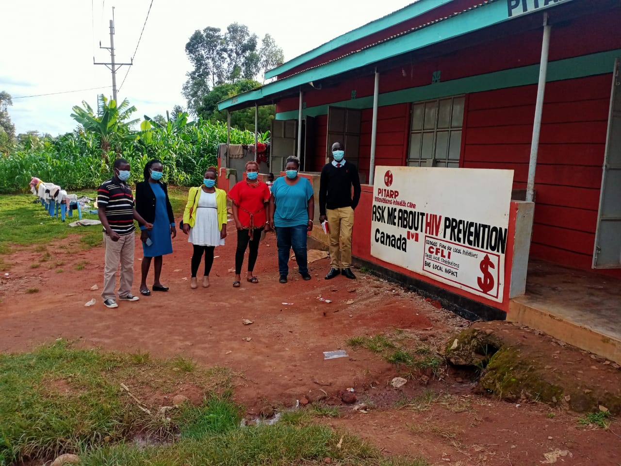 Visit by MOH at PITARP CBO office